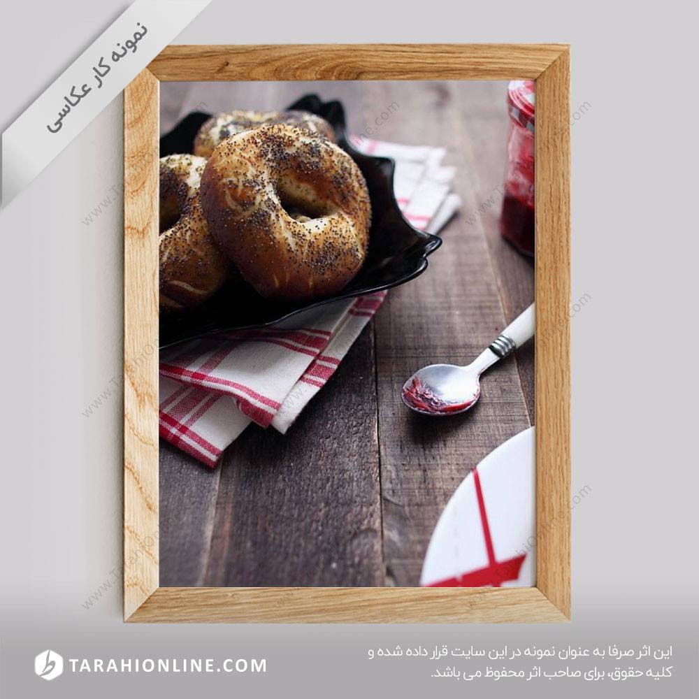 عکاسی از دونات